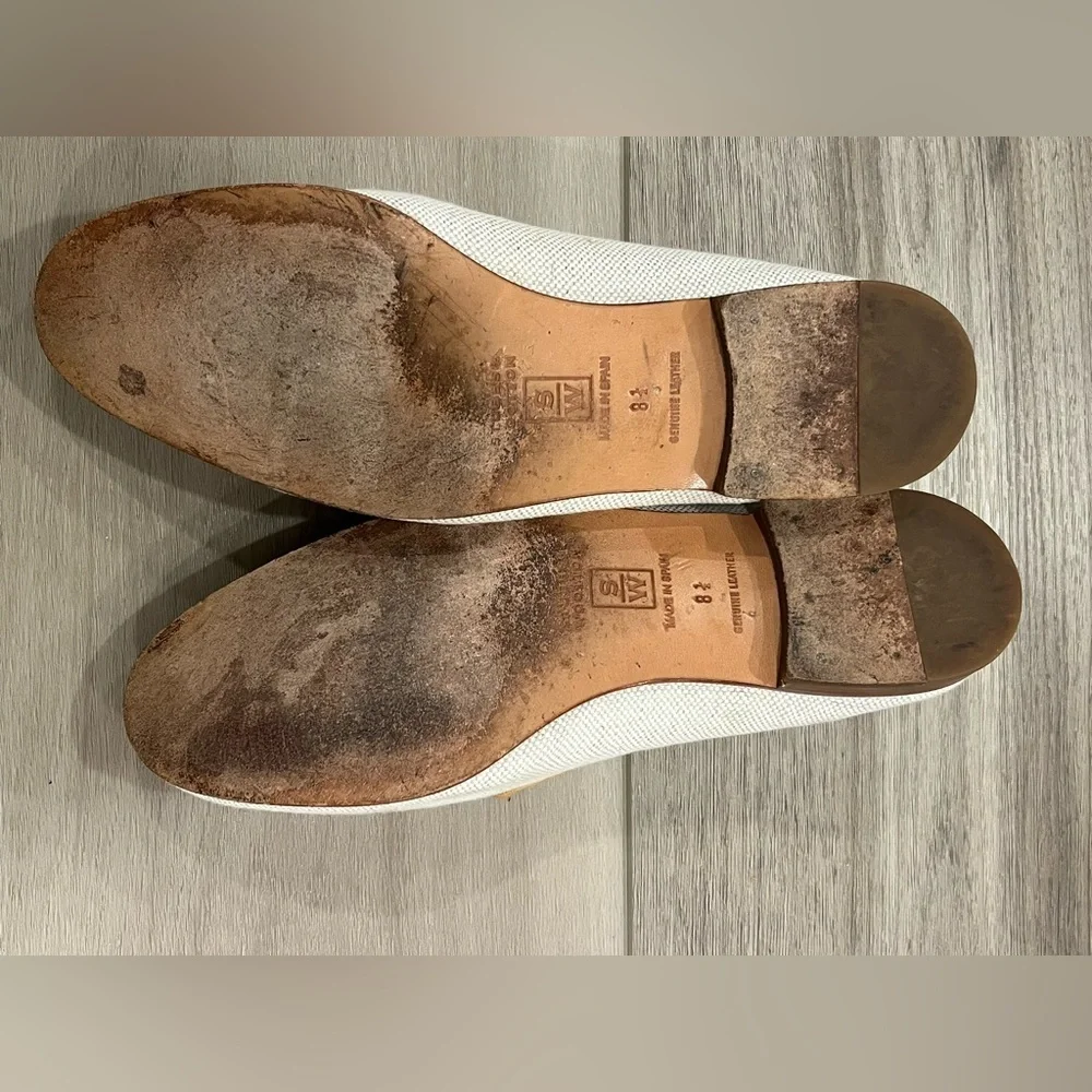 Stubbs & Wootton Embroidered Floral Loafers Slip On Shoes Women's 8.5